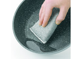 Set van 3 sponsjes voor anti-kleefpannen en keramische kookplaat