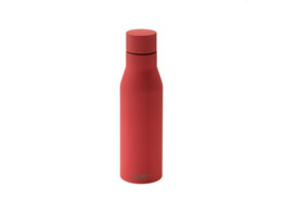 Isoleerfles 500ml soft  touch coral